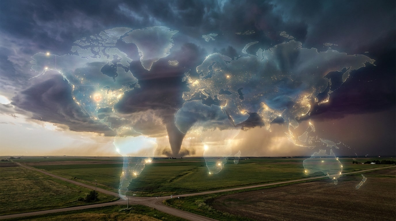 global tornado hotspots natures raw power