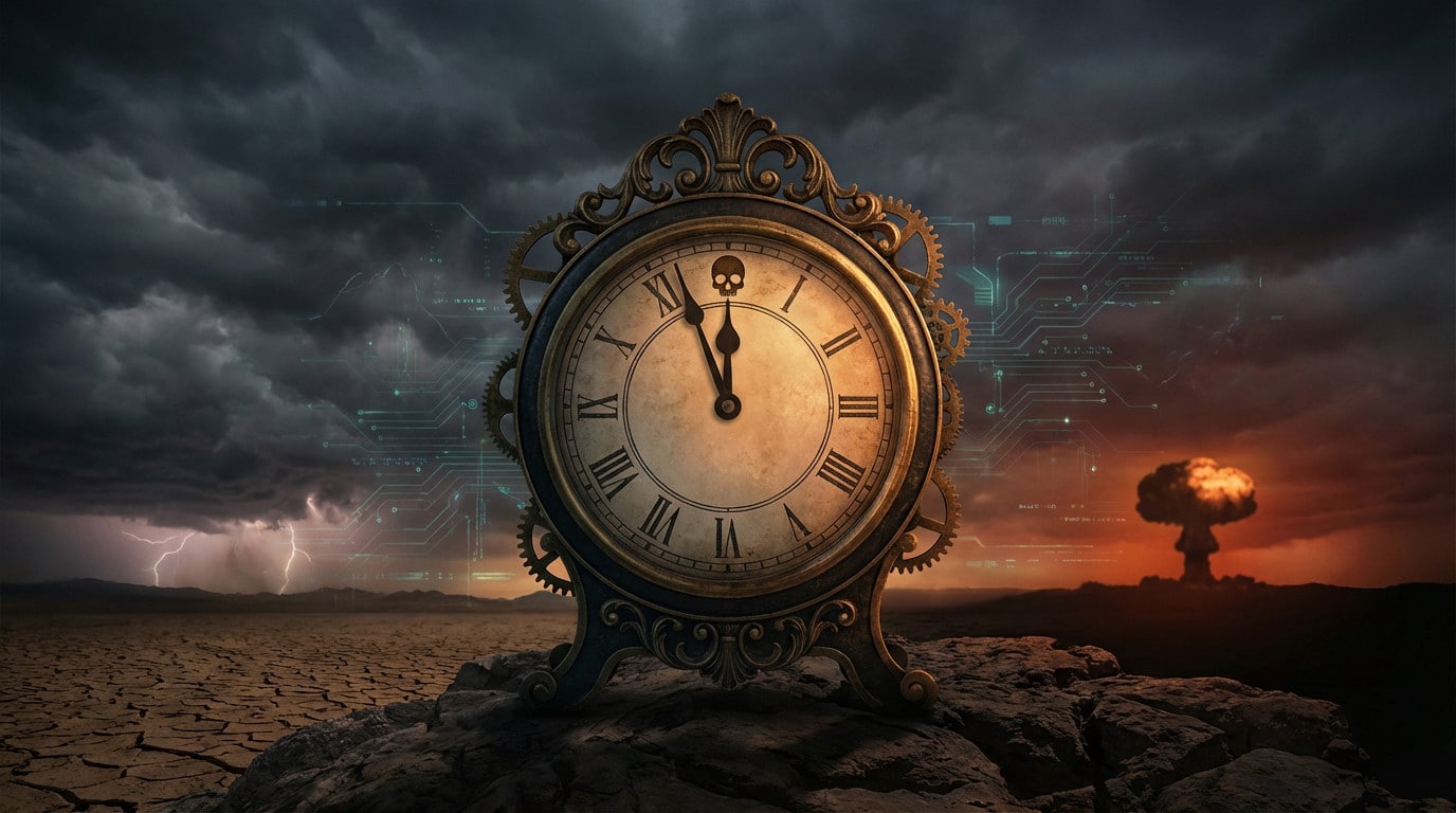 the doomsday clock 90 seconds to midnight